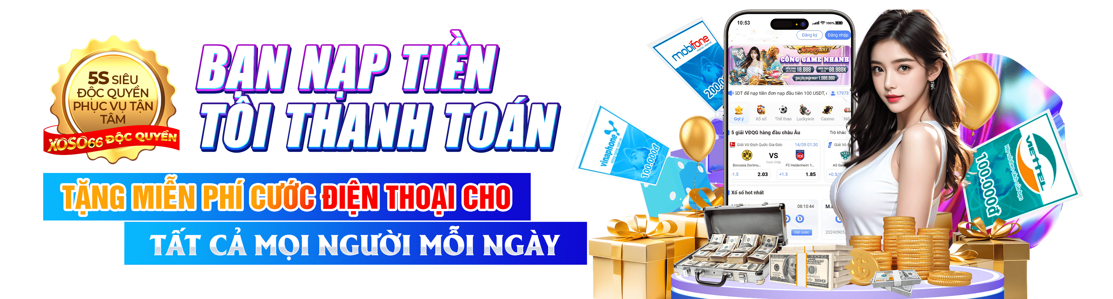 Hình ảnh quảng cáo của hp88 hiển thị nền tảng và các lợi ích