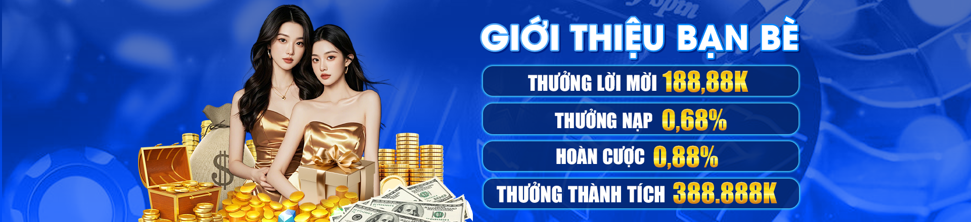 Hình ảnh quảng cáo của hp88 hiển thị nền tảng và các lợi ích